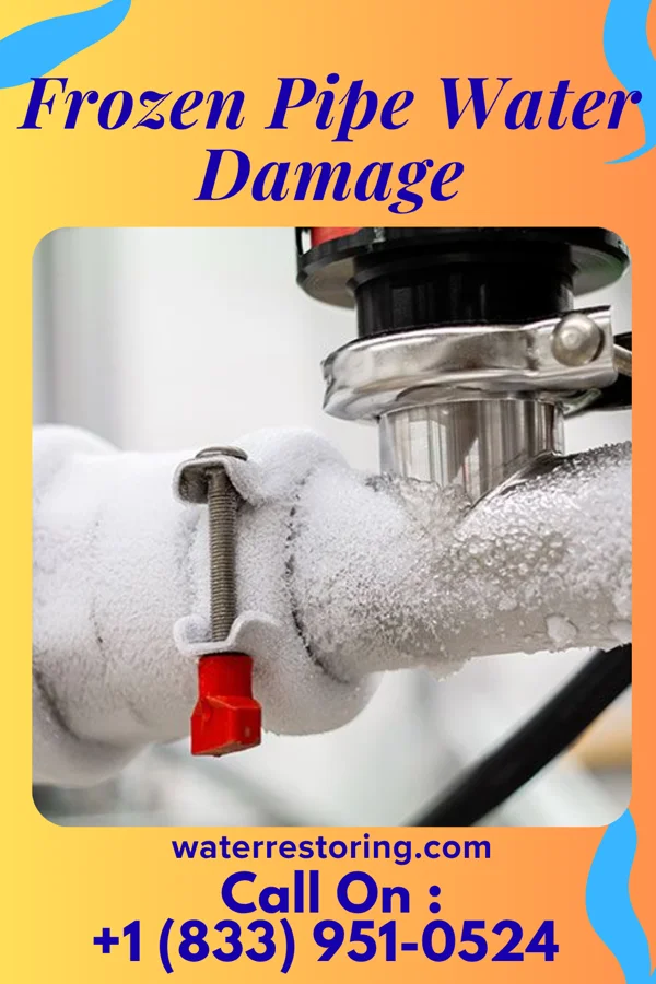Frozen Pipe Water Damage in Utica, IN